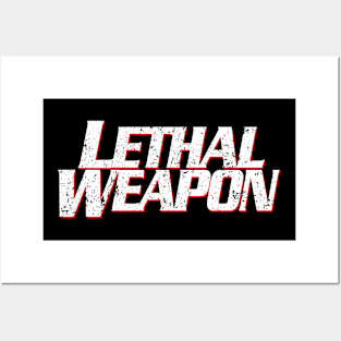 Lethal Weapon Titles vintage Posters and Art